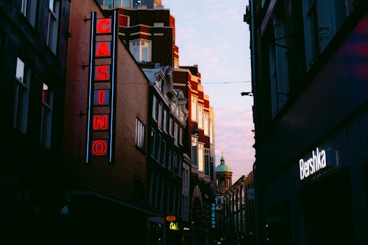 gaming floor interior