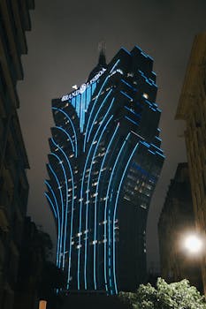 modern casino interior