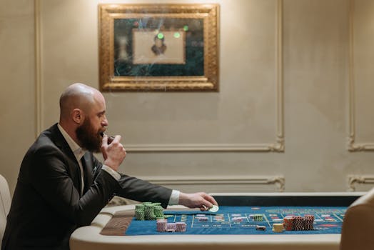 security casino ambience