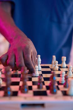 gaming chips closeup