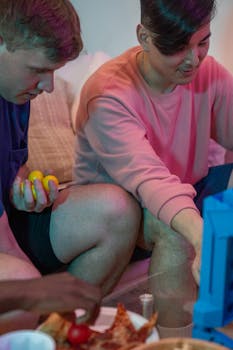 bright casino interior