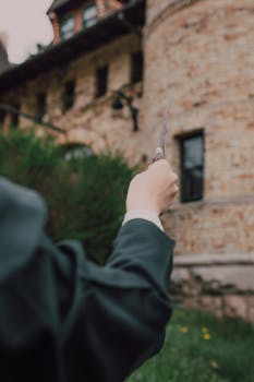 Luxurious hotel lobby