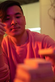 gaming setup desk second