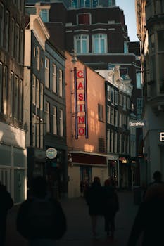 Mobile gambling screen